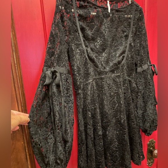 Free People Ruby Crochet mini dress - Picture 5 of 14